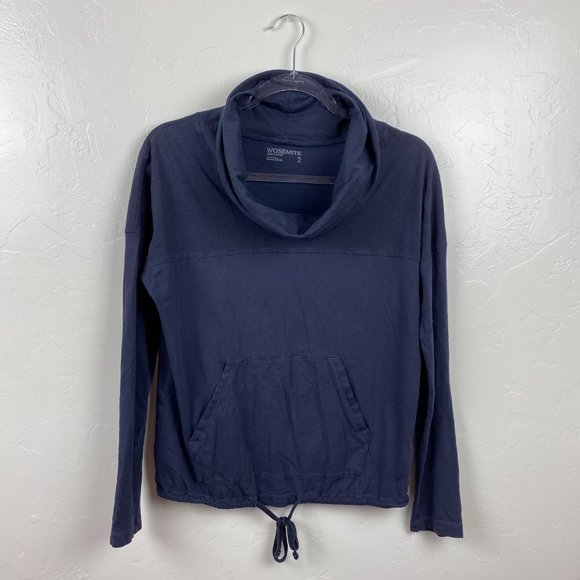 James Perse Tops - James Perse Y/osemite Lightweight Cowl Neck LS Top